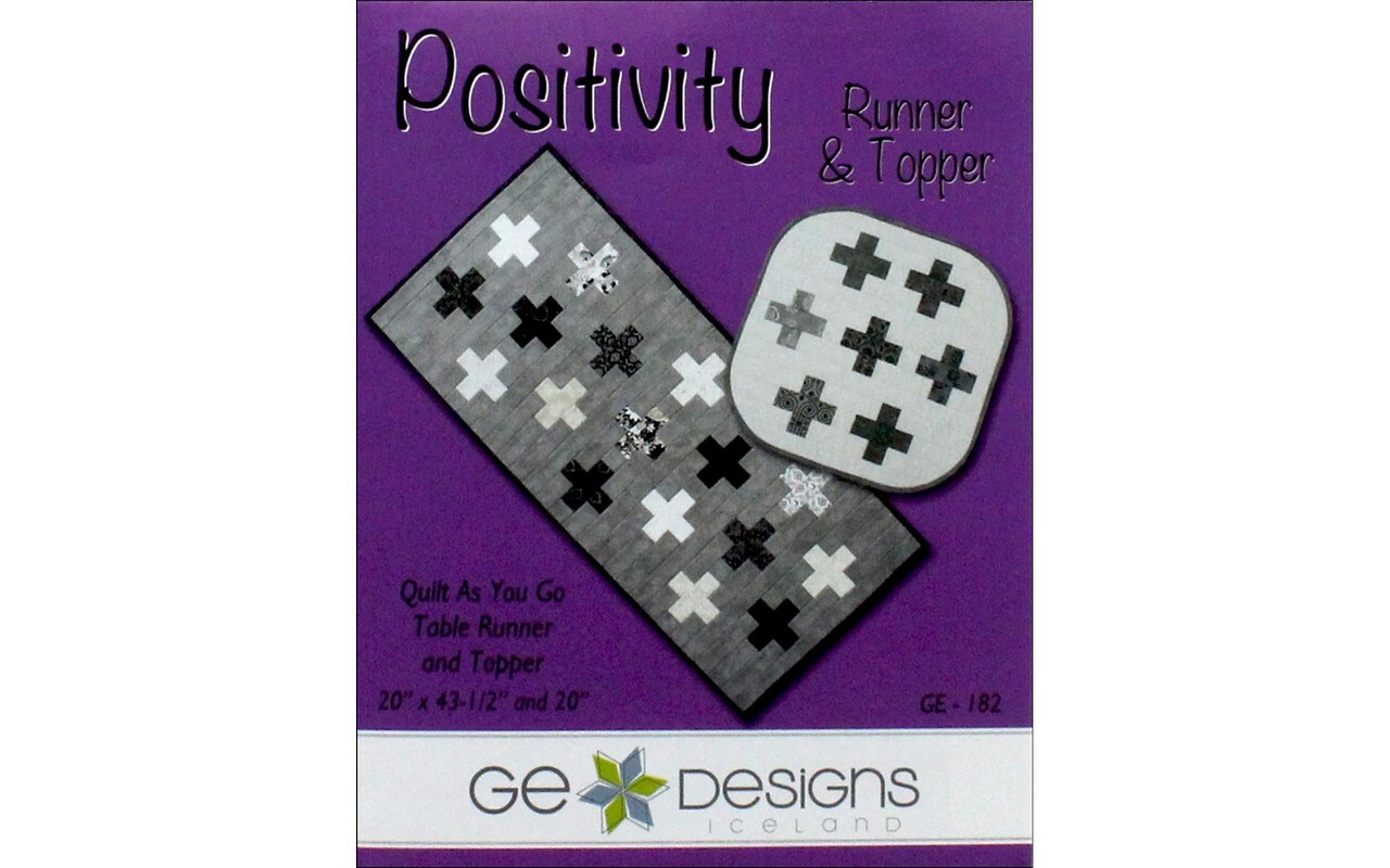 GE Designs Positivity Runner &#x26; Topper Ptrn